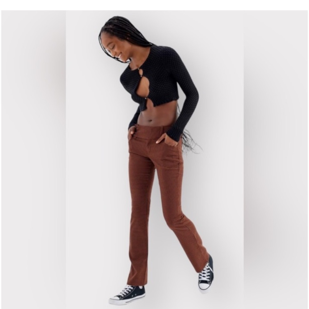 Urban Outfitters Brown Houndstooth Pants